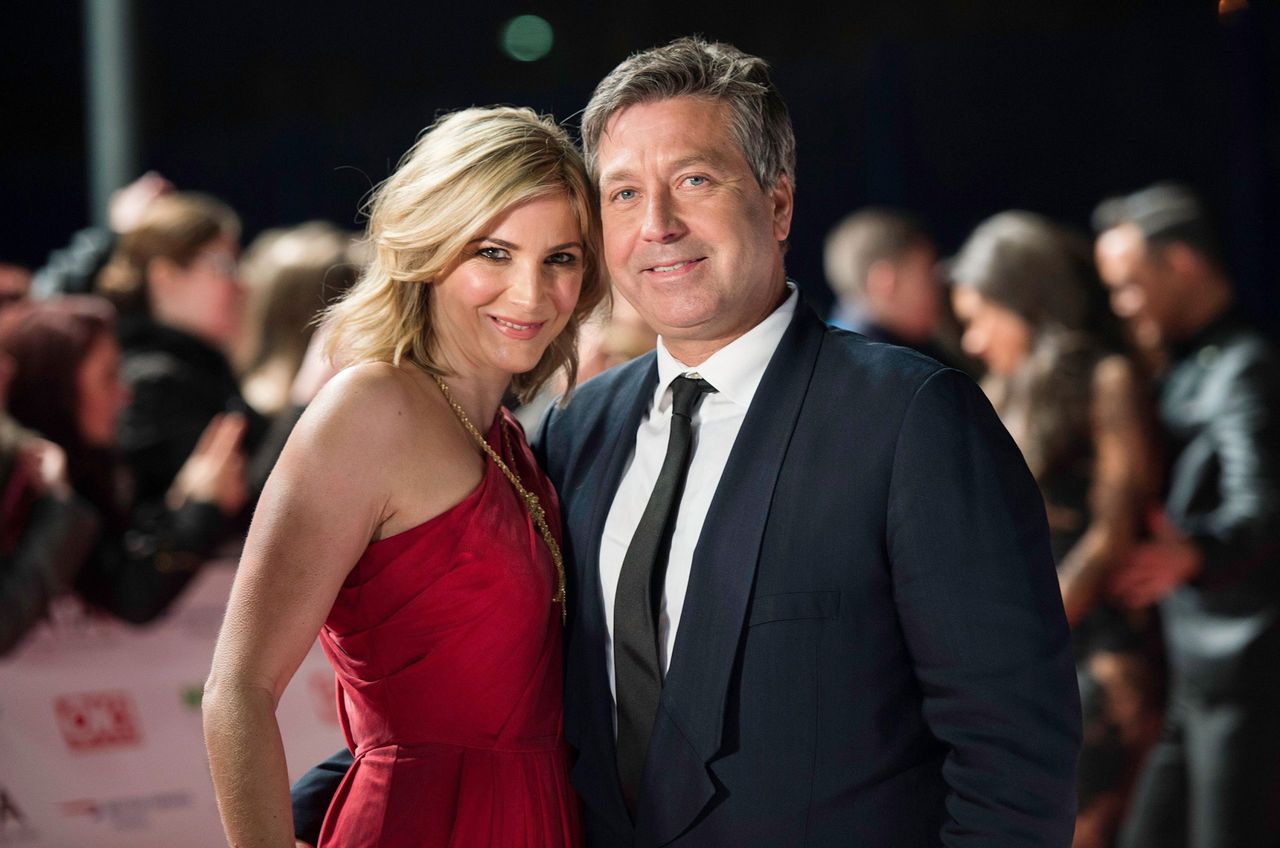 Lisa Faulkner and John Torode