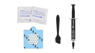 Thermal Grease TG30 and TG50 kits come with a useful paste stencil and applicator.