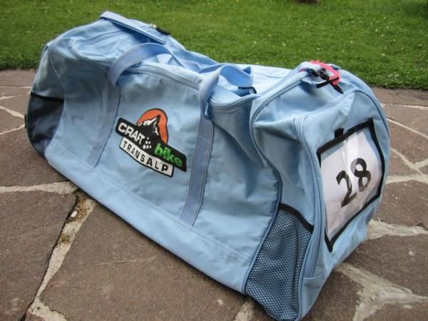 All our gear for the 8-day race must go in this official race duffle bag to be transported to the finish of each stage.