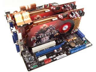 Used together in CrossFire, the two graphics cards can reach a noise level of up to 46 dB(A).