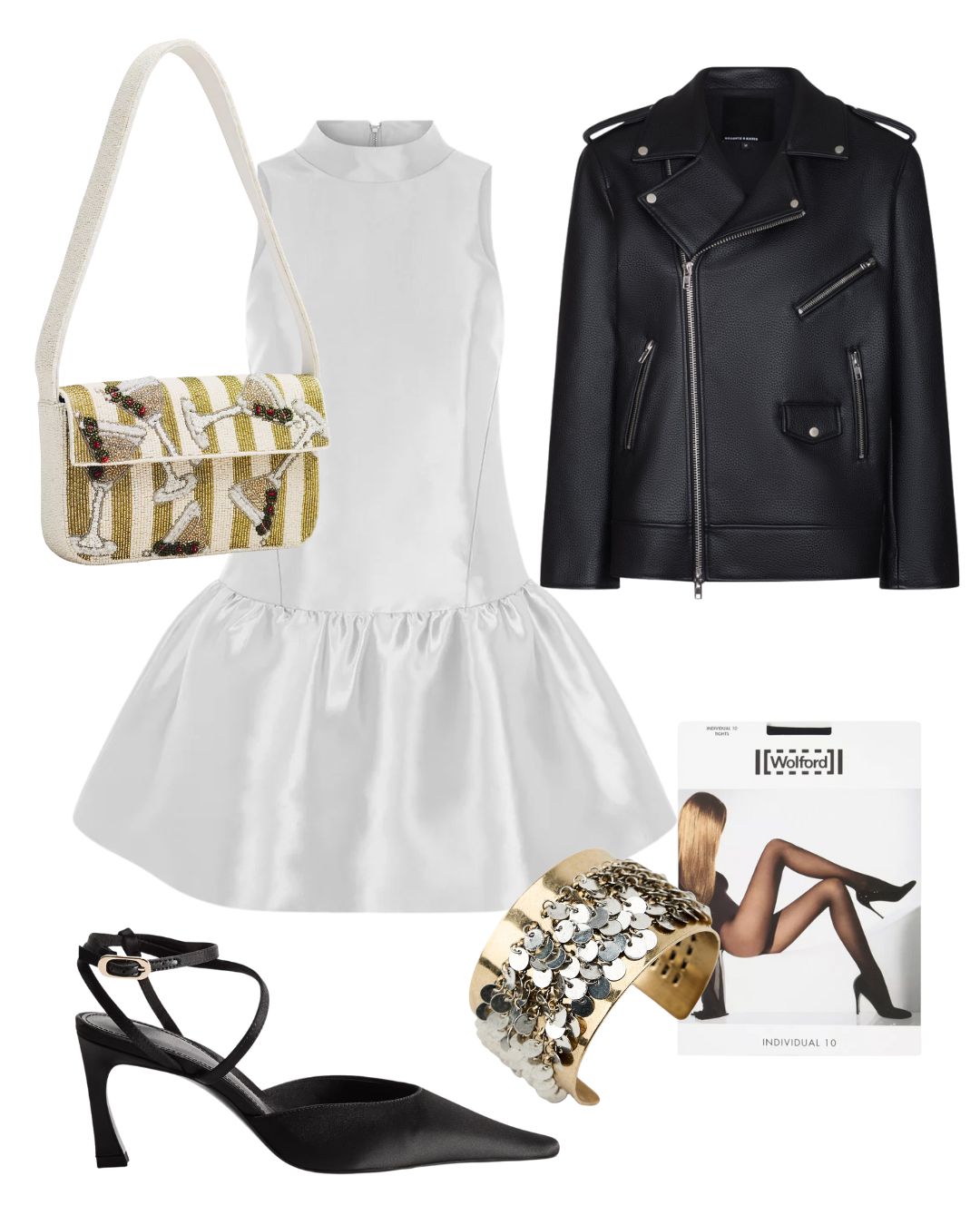 a party dress outfit from the high street