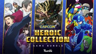 Capcom Heroic Collection-Banner bei Humble Bundle.