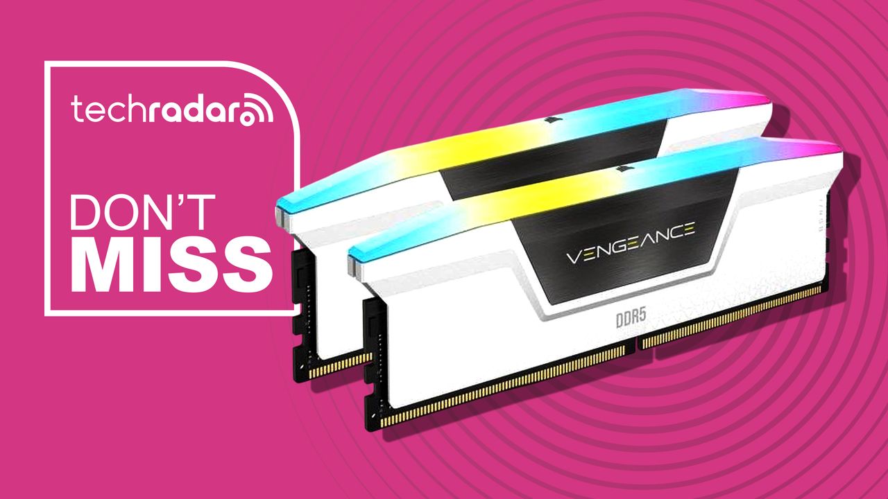 This white 32GB Corsair Vengeance RGB DDR5-6000 RAM kit gets a welcome discount using a special coupon at Newegg This white 32GB Corsair Vengeance RGB DDR5-6000 RAM kit gets a welcome discount using a special coupon at Newegg