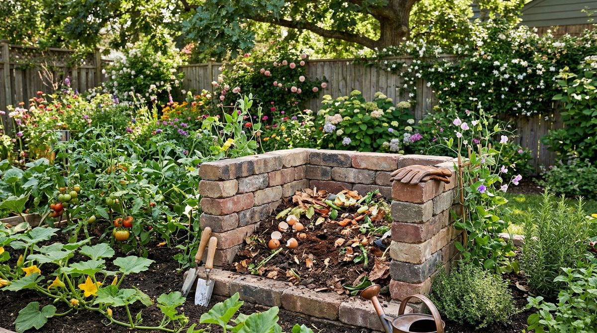 Skip the Messy Compost Pile: This Cheap DIY System Is So Easy and Looks Way Better