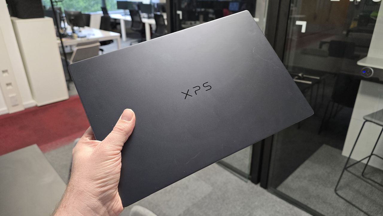 Dell XPS 14 (2026) laptop in an office