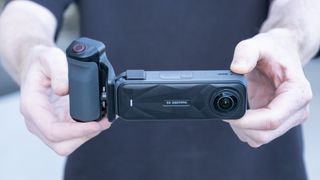 This grip transforms my favorite 360 action camera into a point-and-shoot