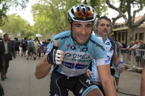 Francesco Chicchi won stage 1, decided by a photo finish