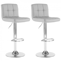Neo Faux Leather Cuban Swivel Bar Stools set of 2: was £99.99