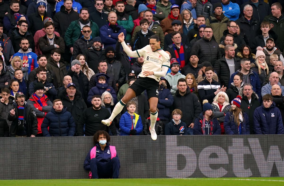 Crystal Palace v Liverpool – Premier League – Selhurst Park