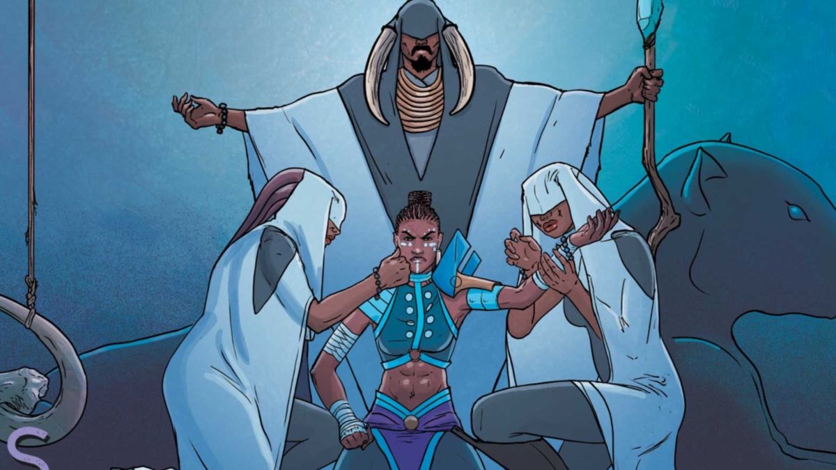 Marvel&#039;s Voices: Wakanda Forever #1 art