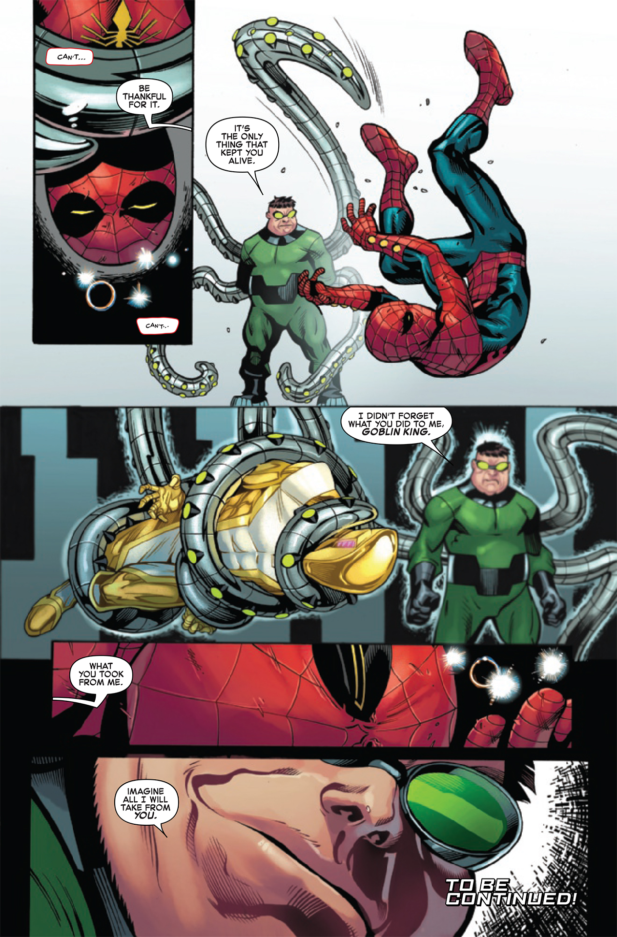 Spider-Man vs Doctor Octopus. Is this rivalry one of your