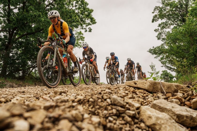 Elite women compete at Unbound Gravel 200 in 2024