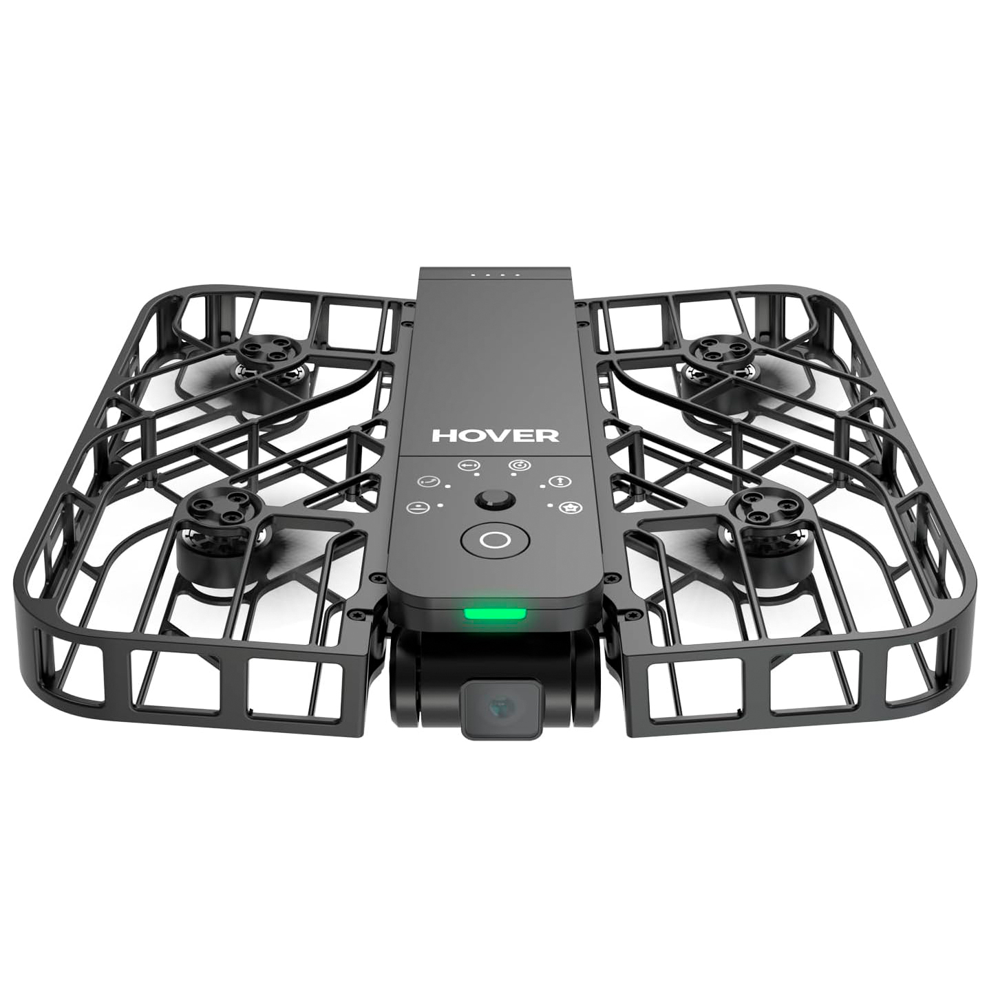 HoverAir X1 drone on a white background