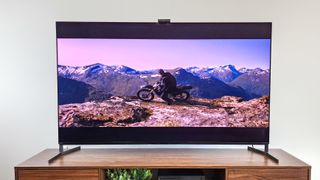 Sony Bravia XR A95L QD-OLED TV in living room