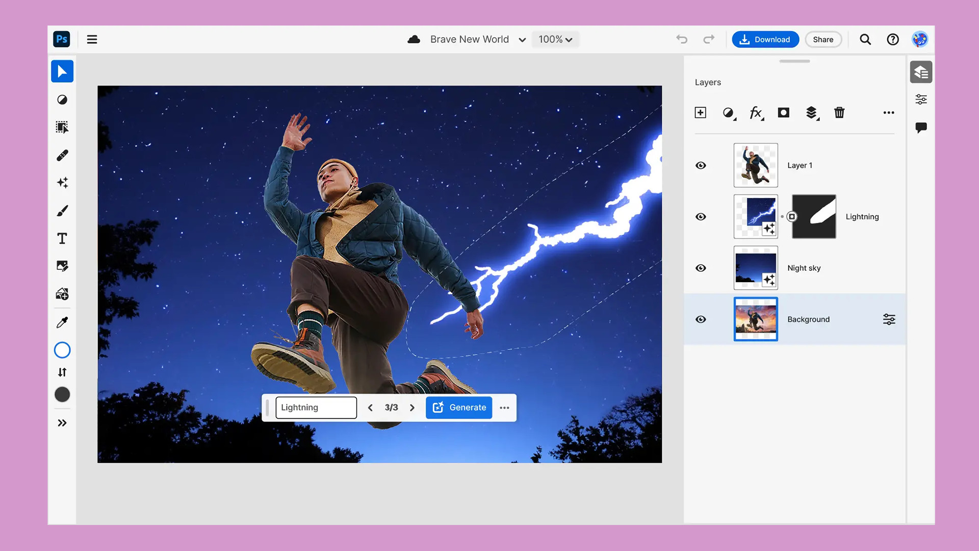 Покупатели Chromebook Plus получат длительную бесплатную пробную версию нового веб-версии Photoshop.