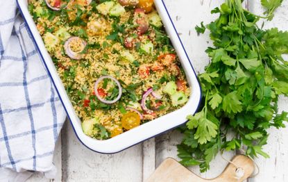 Easy healthy couscous salad