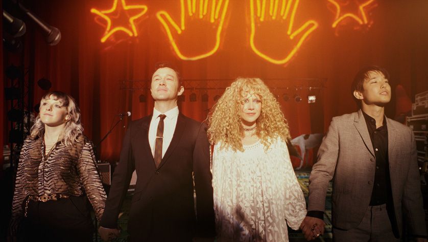 Joseph Gordon-Levitt and Juno Temple take a bow in &#039;Mr. Corman&#039;.