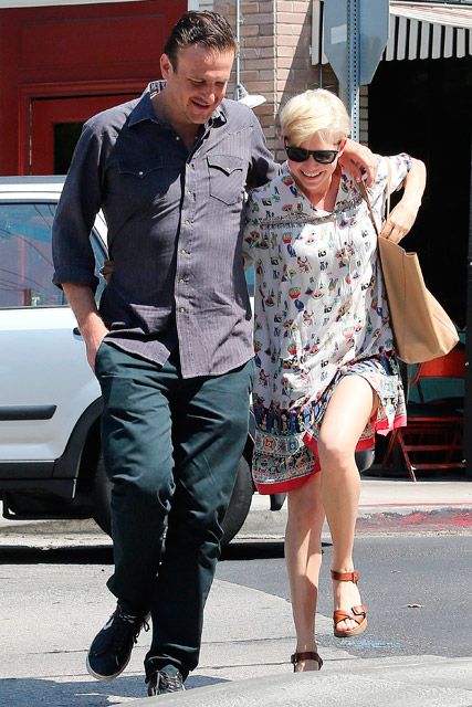 Jason Segel and Michelle Williams