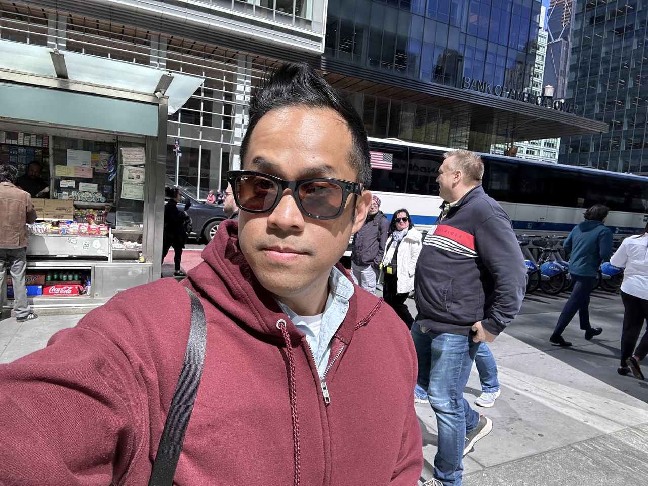 Apple iPhone 14 Pro Max selfie sample.