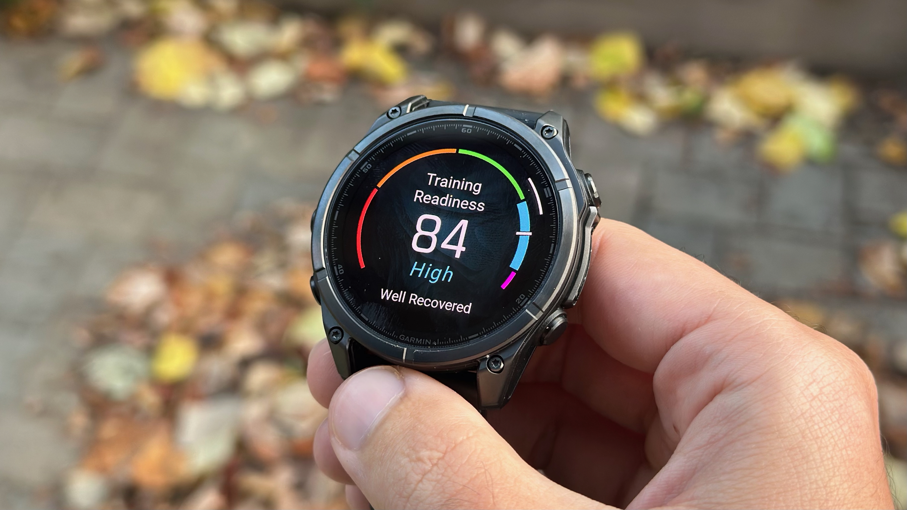 Training Readiness widget on the Garmin Fenix 8