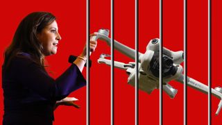 Elise Stefanik and a drone in jail
