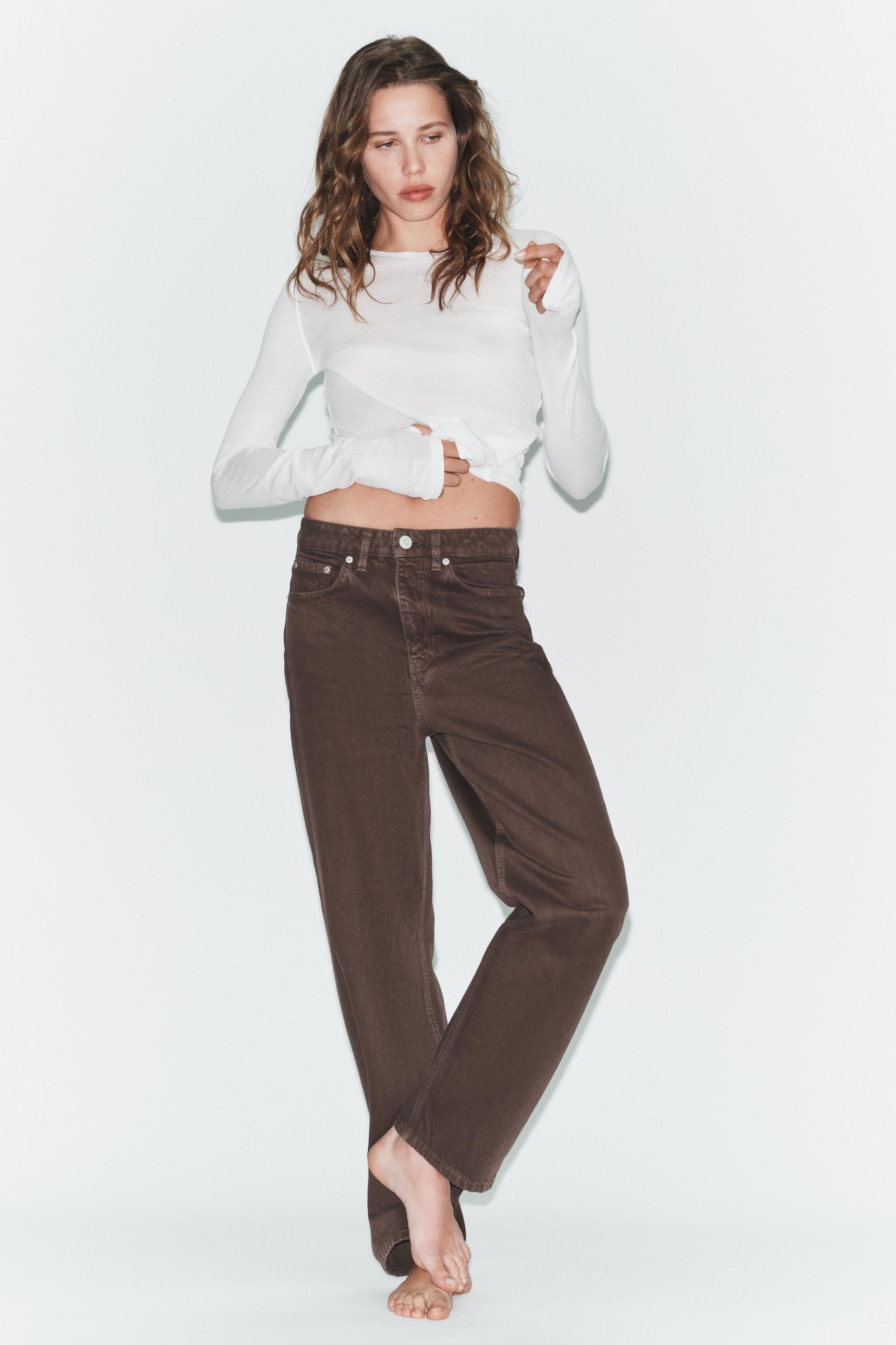 Trf Mom Fit High-Waist Jeans