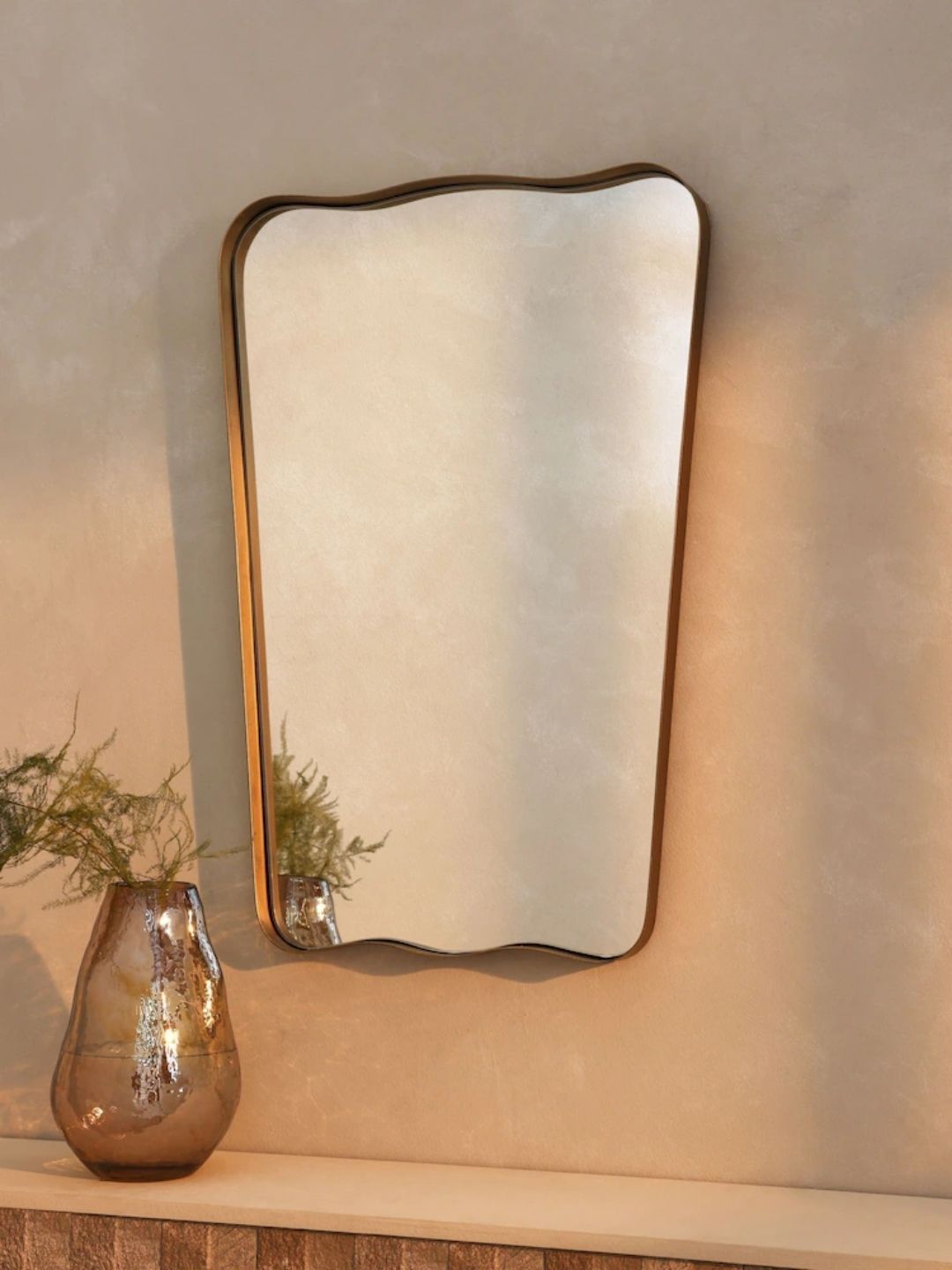Next, Gold N. Premium Wall Bathroom Mirror