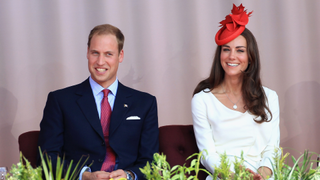 Prince William, Duke of Cambridge and Catherine, Duchess of Cambridge arrive at Parliament Hill for Canada Day Celebrations on July 1, 2011 in Ottawa, Canada