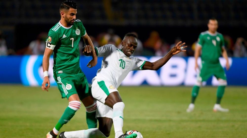 senegal vs algeria live stream african cup of nations final 2019 Sadio Mane Riyad Mahrez