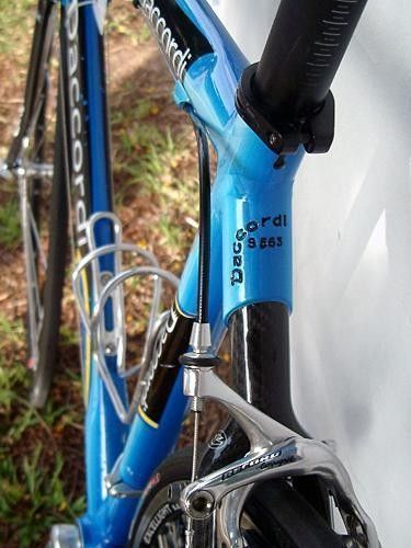 Carbon seatstays are bonded