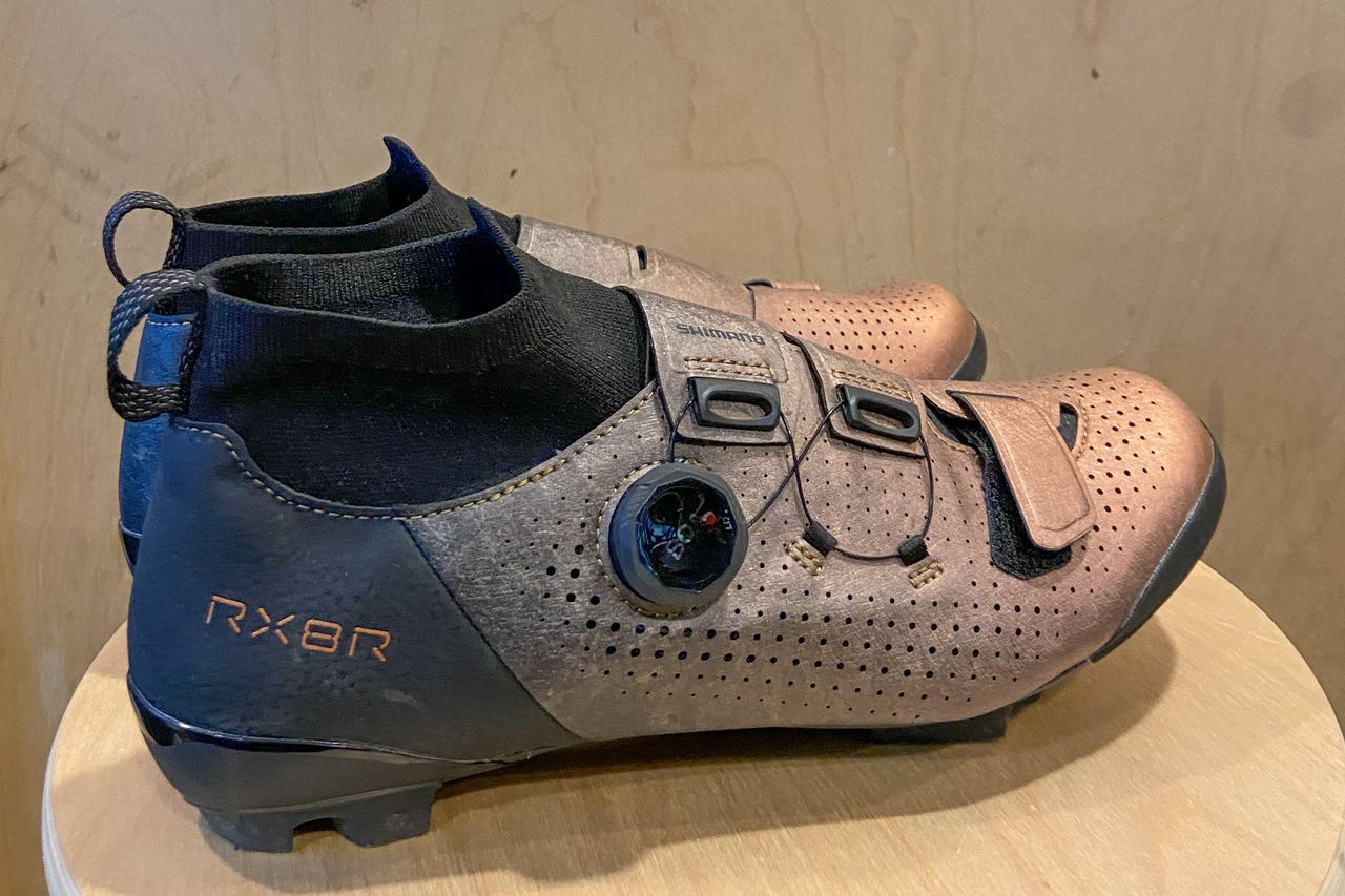 Shimano RX8R gravel shoes