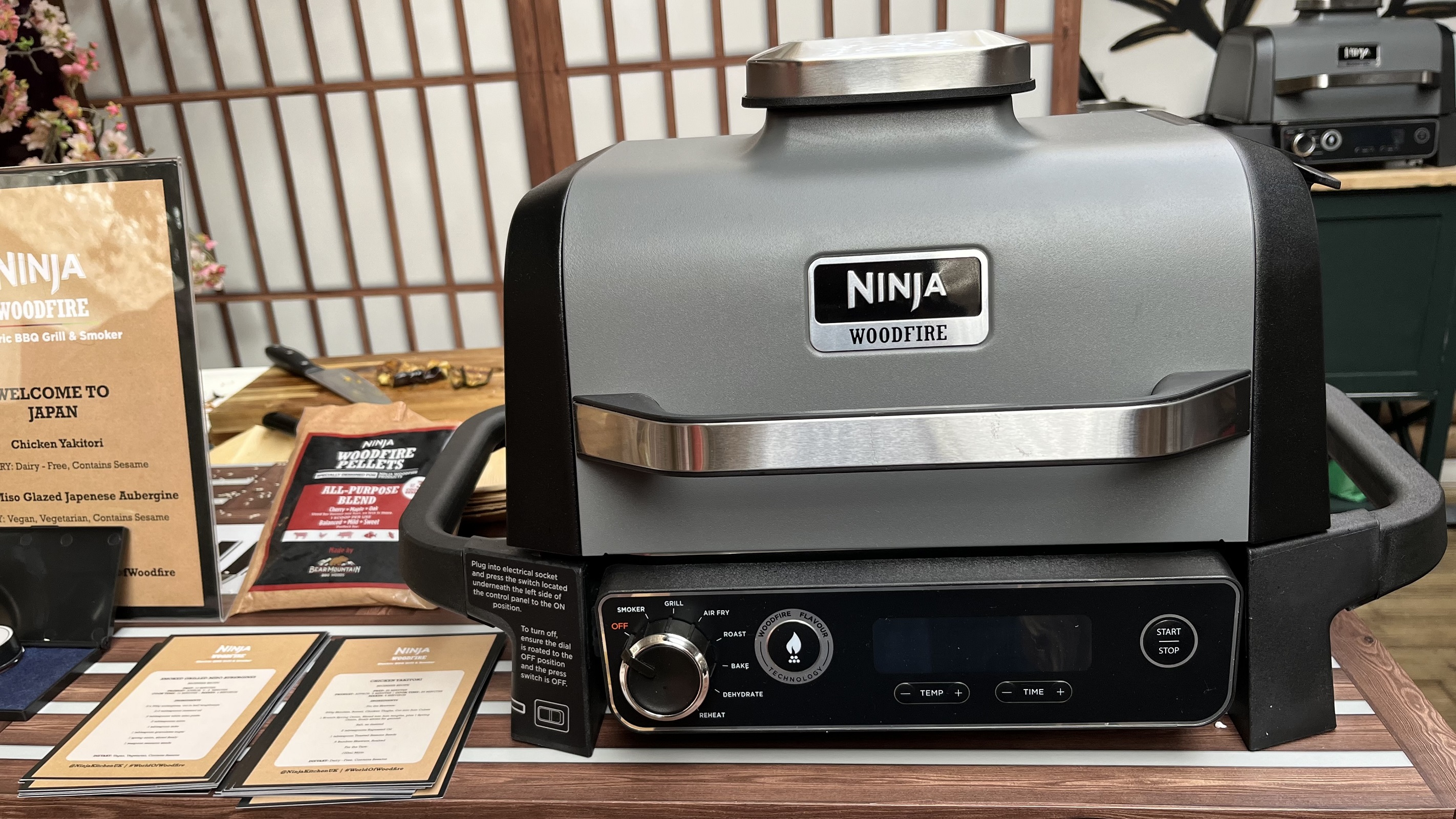 The Ninja Woodfire is like an outdoor air fryer, and I've seen