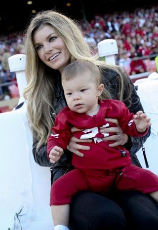 Marisa Miller & Baby Son Gavin Lee