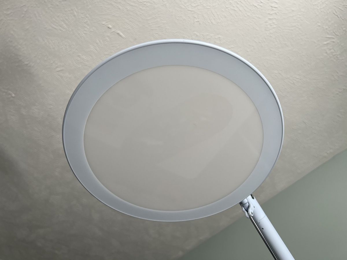 Cricut Bright 360 Floor Lamp Close Up Bulb