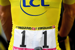 Jonas Vingegaard (Jumbo-Visma) wore the number 1 in 2023 as the defending Tour champion