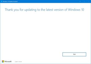 Update Assistant stuck downloading Windows 10 October 2020 Update
