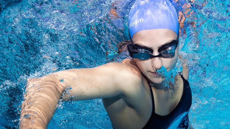 best swimming goggles: FORM Smart Swim Goggles