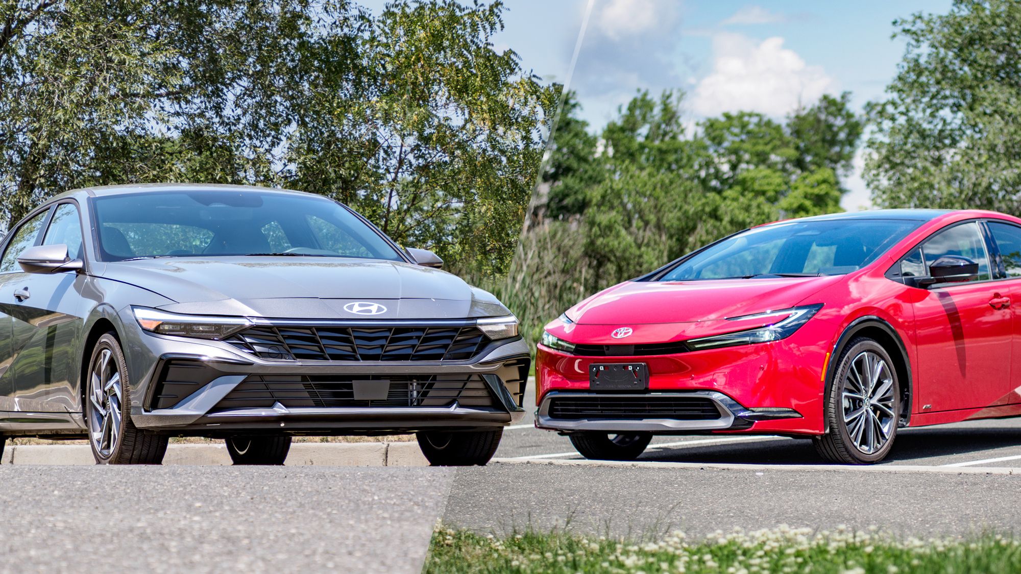 I drove the Toyota Prius and Hyundai Elantra Hybrid for a week — here's the hybrid I'd actually buy