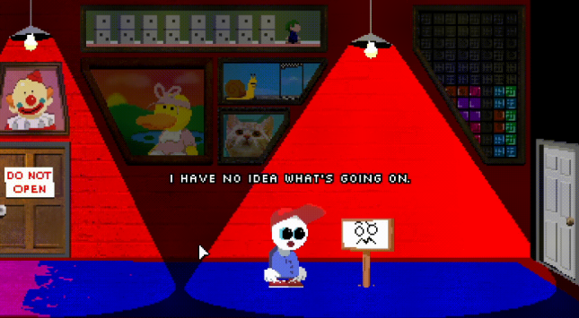 Talking to a sign