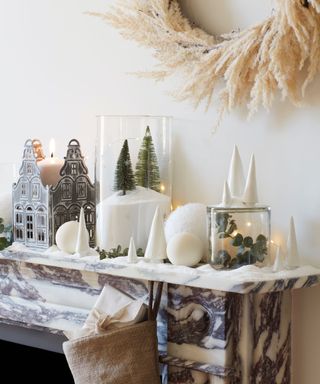 Christmas mantel decor ideas