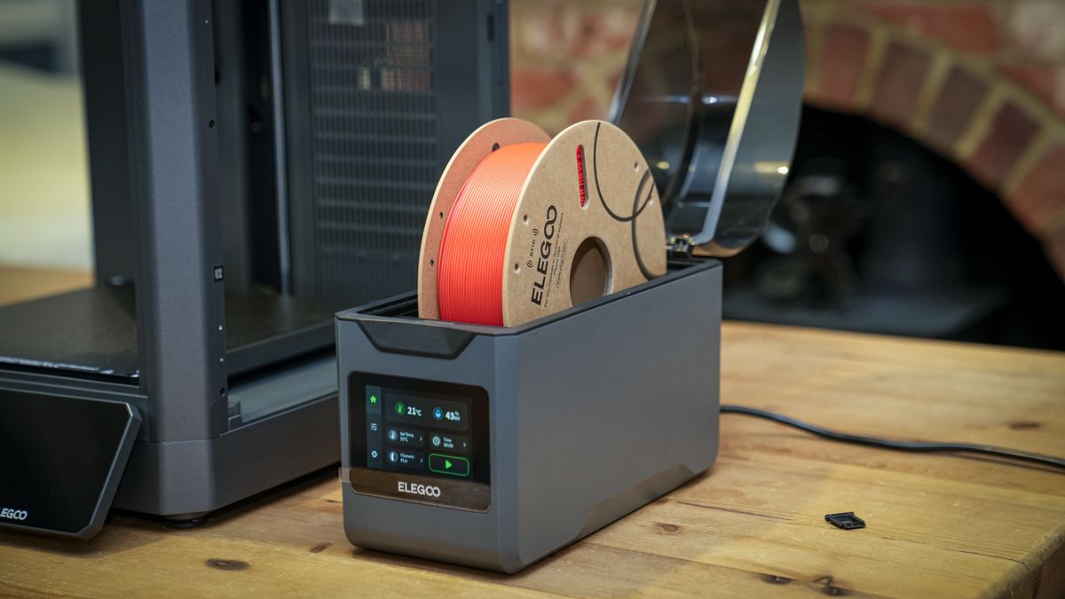 Elegoo H1 HT review: This filament drybox finally fixes the biggest issue with the Centauri Carbon 2 3D printer — and feels like a sign that Elegoo's getting serious with its upgrades now
