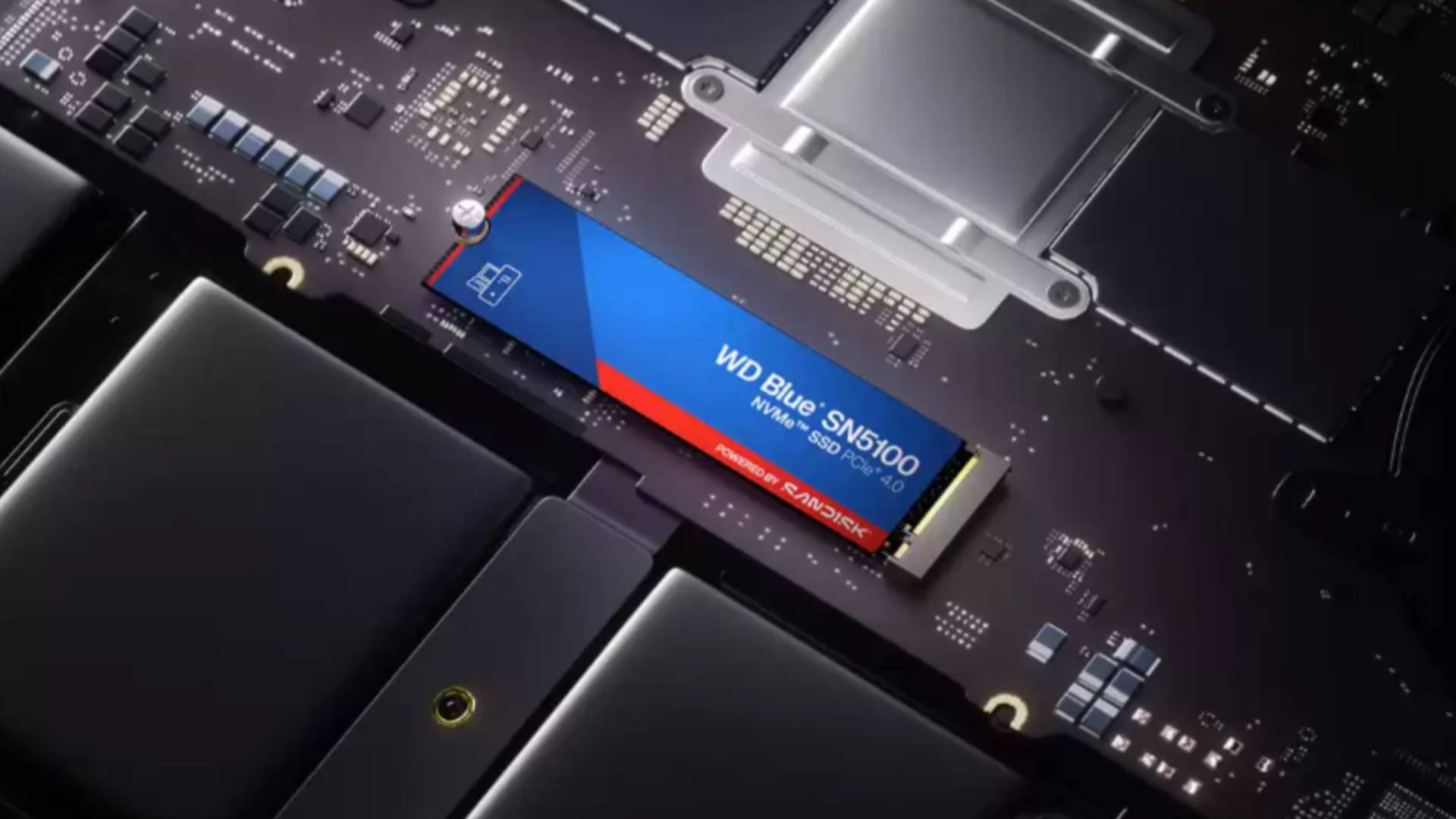 Official promo image of the WD Blue SN5100 SSD.