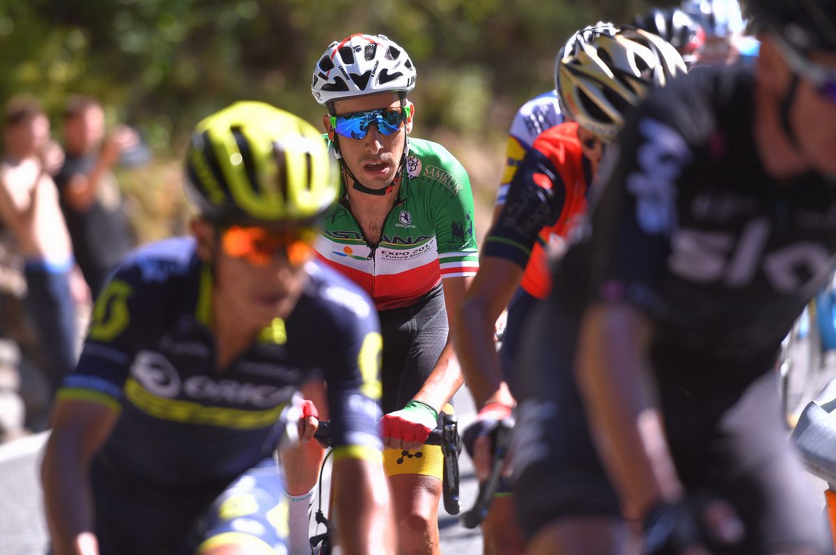Italian champion Fabio Aru (Astana)