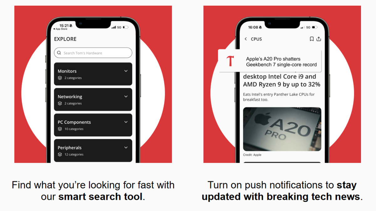 Toms Hardware App