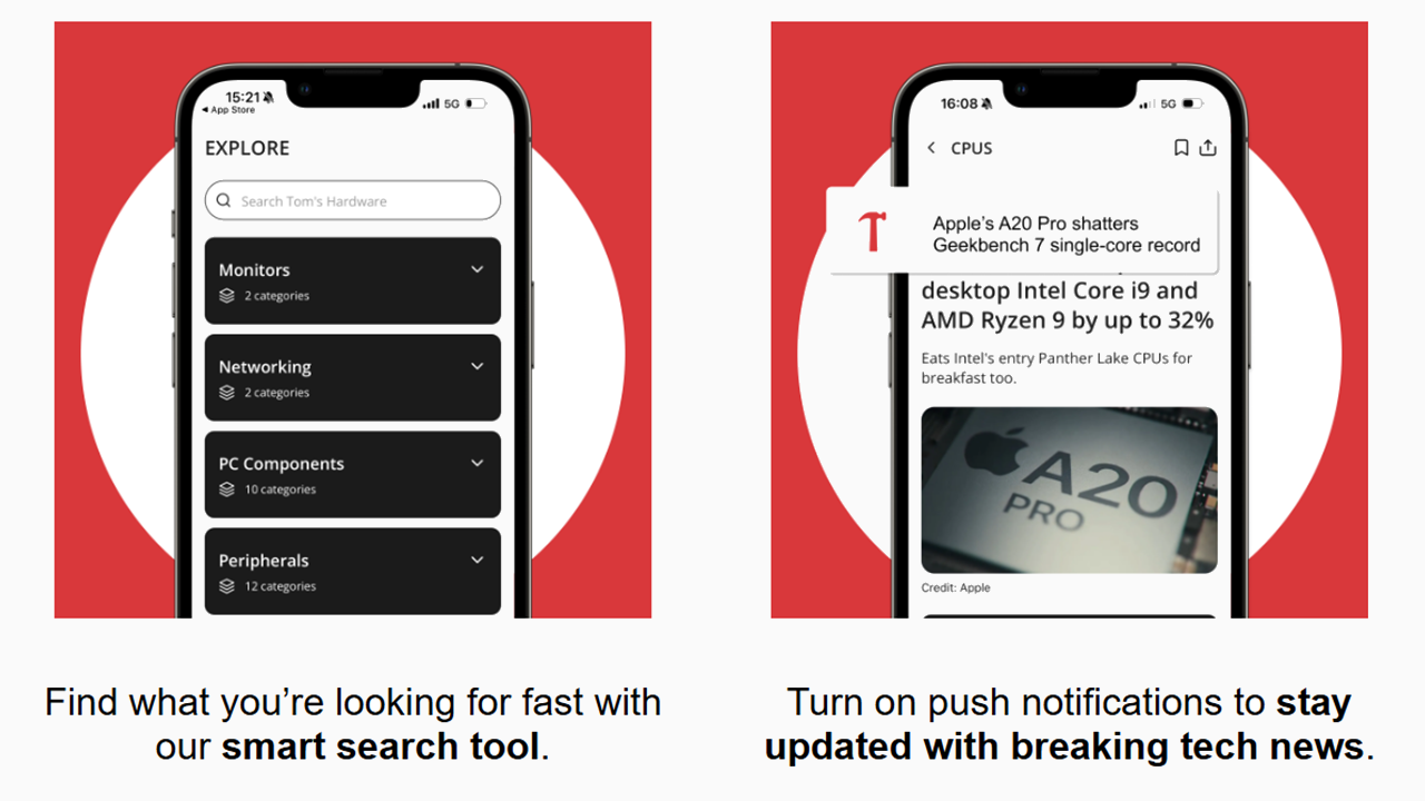 Tom's Hardware App