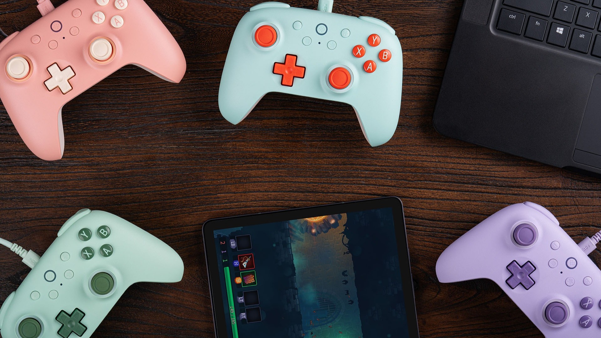 8BitDo Ultimate 2C Wired lifestyle render