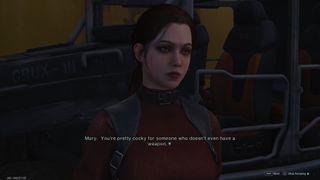 Once Human screenshots of gameplay and dialogue