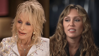 Dolly Parton and Miley Cyrus in seperate CBS Mornings interviews 