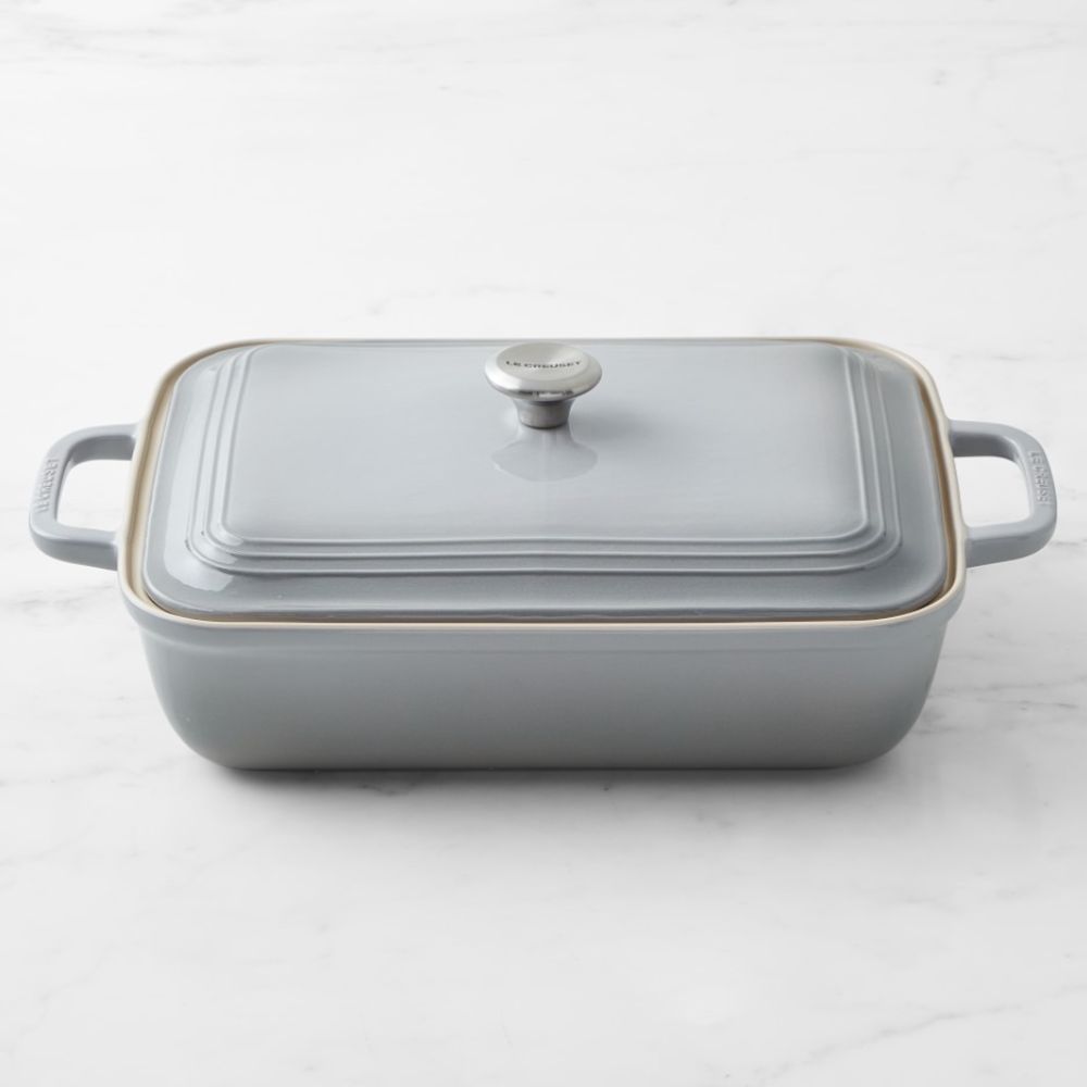 Le Creuset grey lidded baker dish