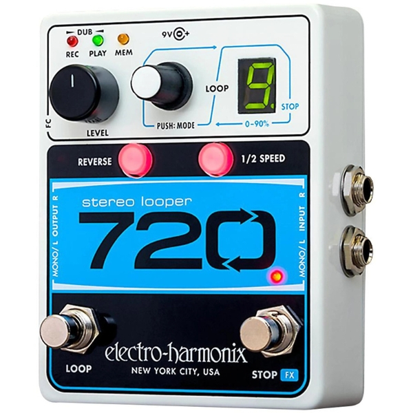An EHX 720 Stereo Looper pedal